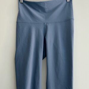 Blue High-Waisted Leggings